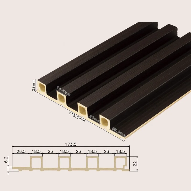 170 Pusty panel karbowany z 4 siatkami