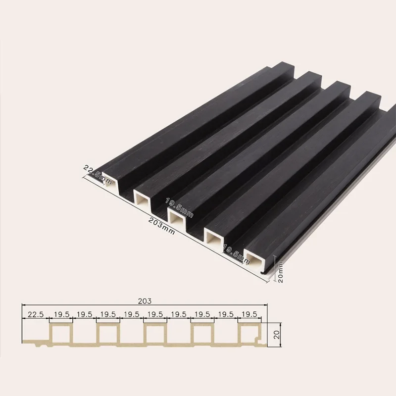 195-20 Pusty panel karbowany z 5 siatkami