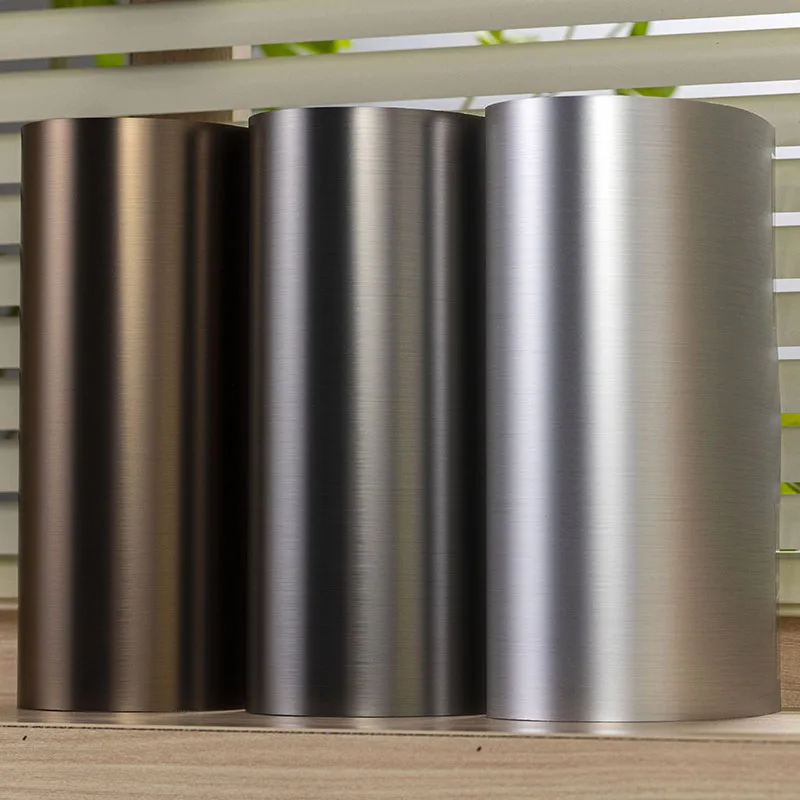 Odporna na uderzenia płyta ścienna z teksturą metalu PET